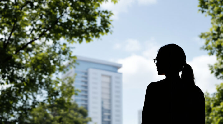SilhouetteDevantBâtimentCorporatif